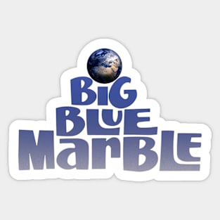 Big Blue Marble Sticker